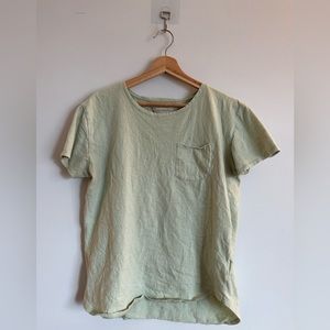 Mint shirt from Urban Outfitters